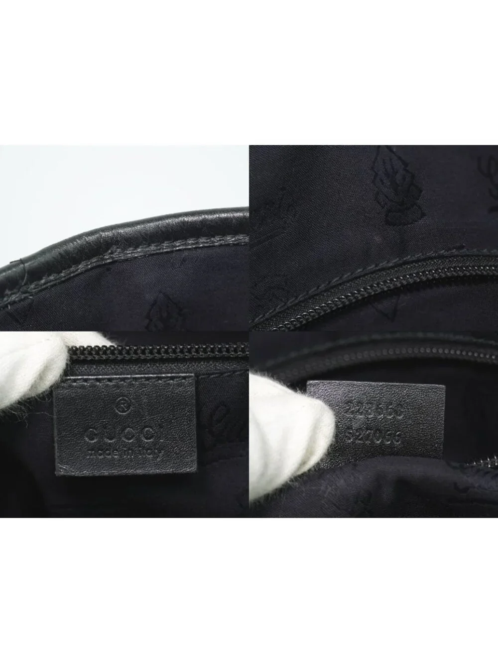 Gucci GG Supreme Tote Black